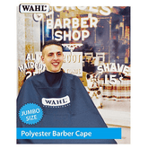 WAHL POLYESTER HAIRCUTTING CAPE BLACK JUMBO SIZE 3012